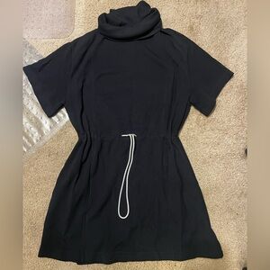 Varley Black double soft Sophie dress